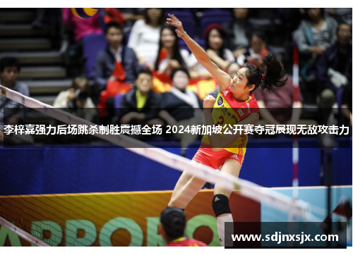 李梓嘉强力后场跳杀制胜震撼全场 2024新加坡公开赛夺冠展现无敌攻击力